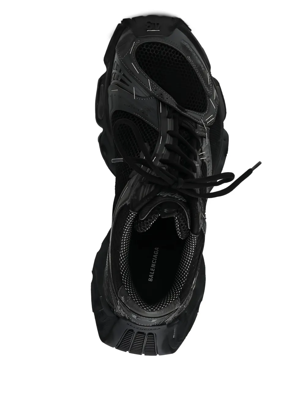 Balenciaga Stapler mesh sneakers Zwart