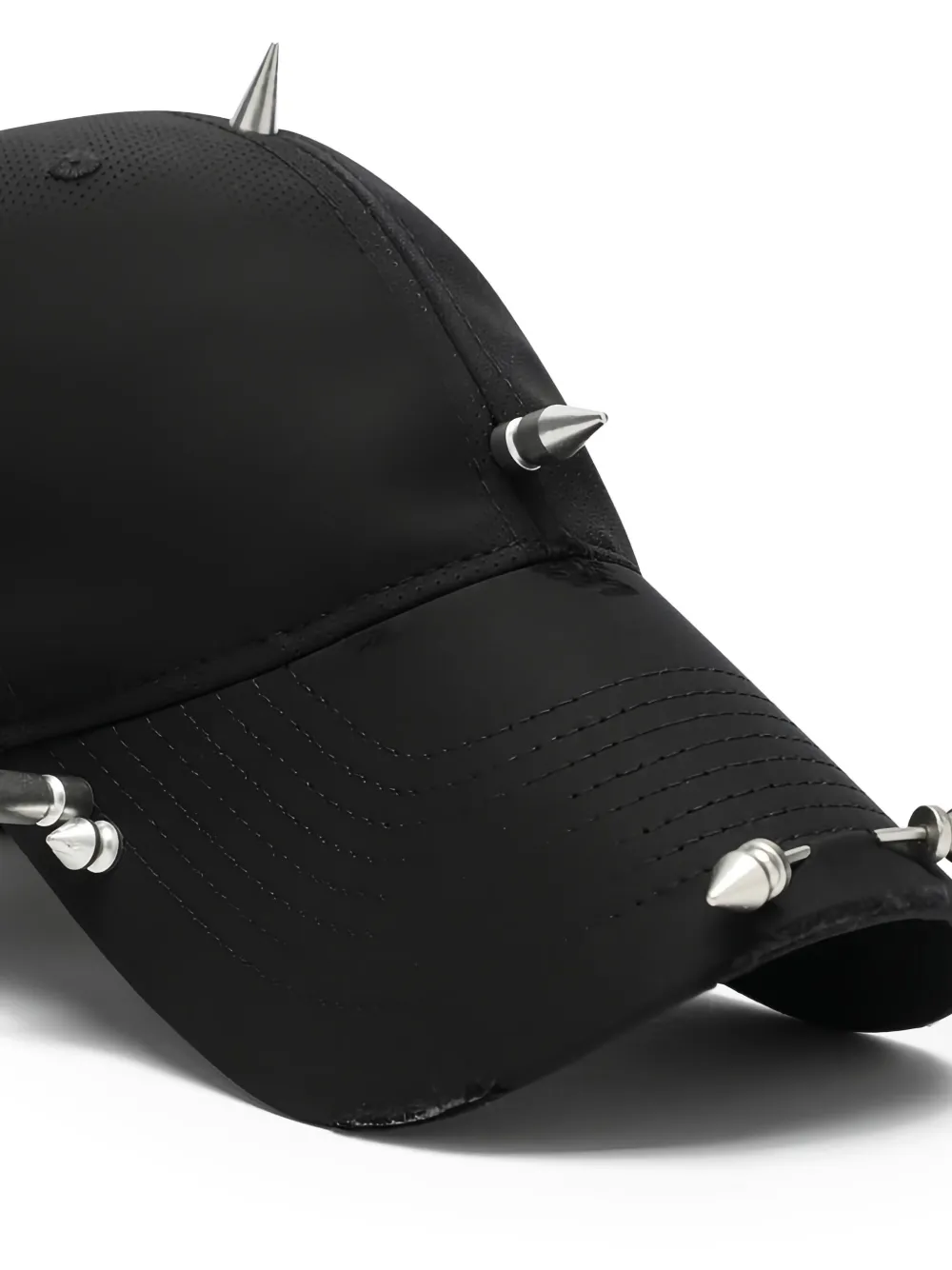 Balenciaga Pet met spikes Zwart