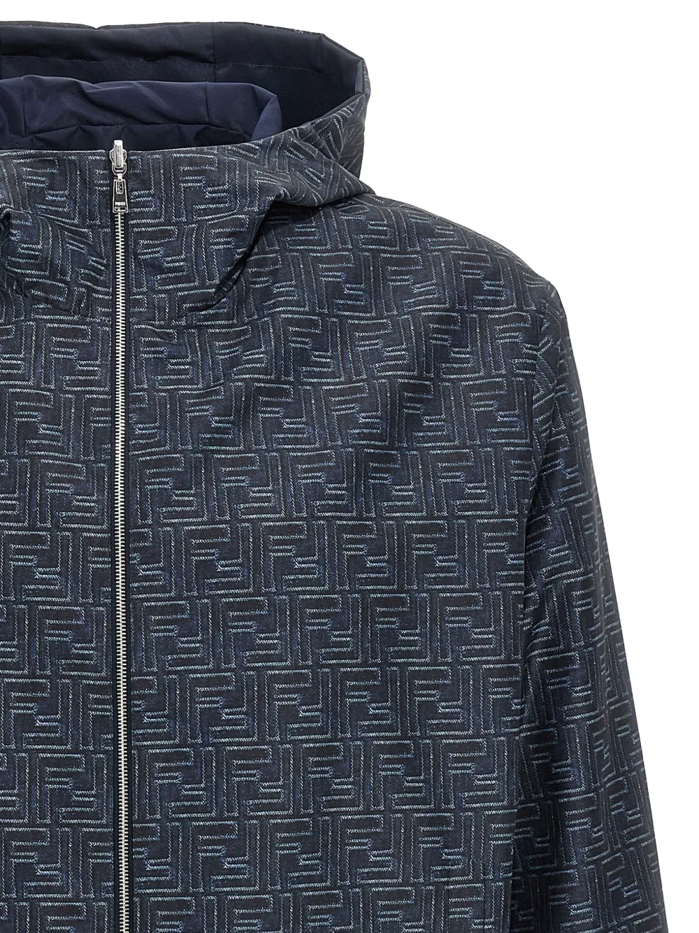 FENDI Jack met patroon Blauw