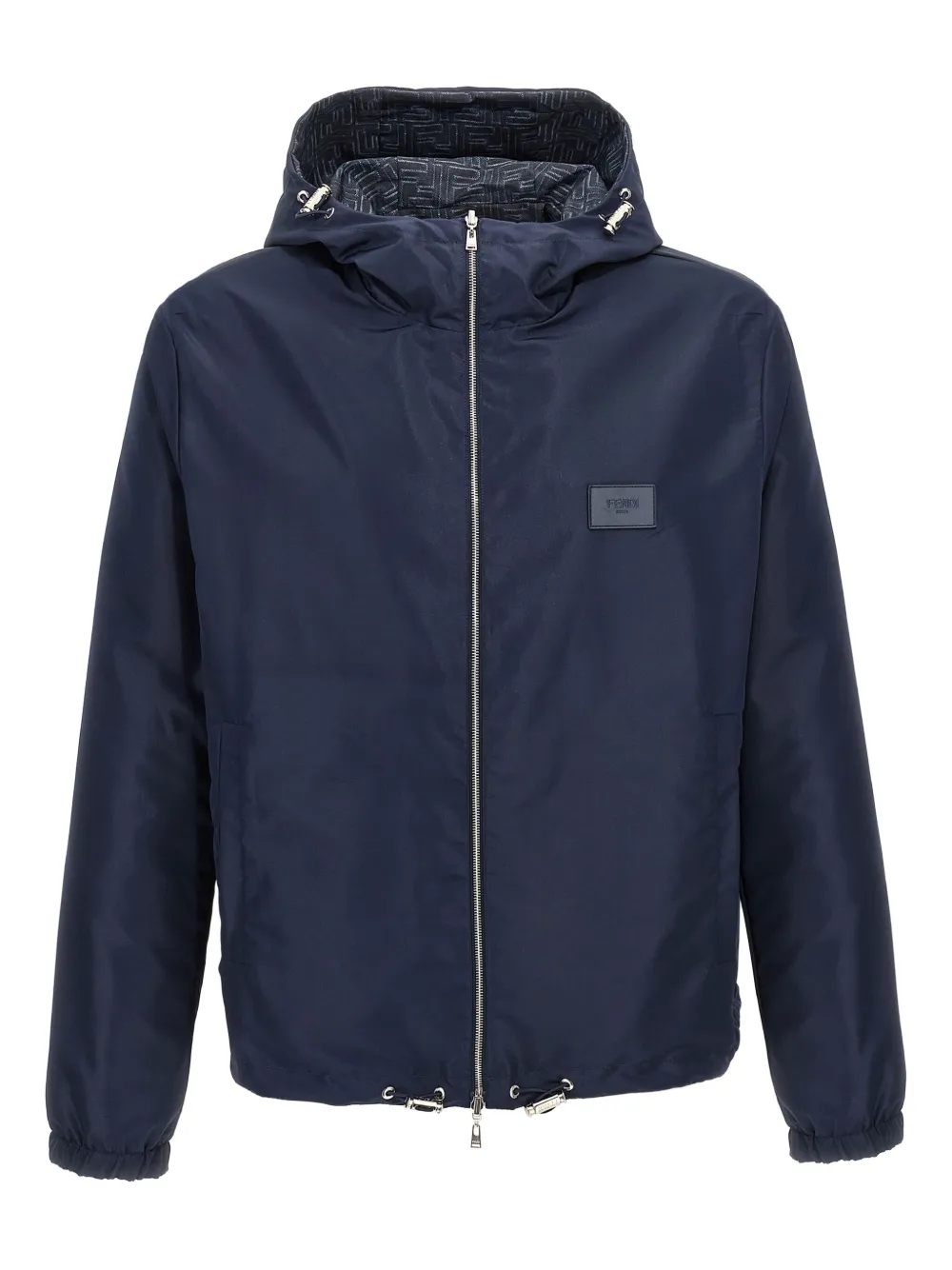 FENDI Jack met patroon Blauw