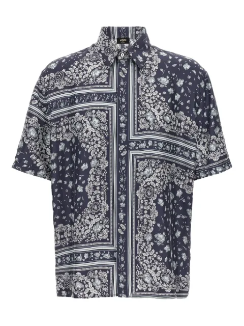 FENDI paisley-print short-sleeve shirt