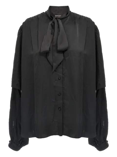 Balenciaga bow-tie blouse