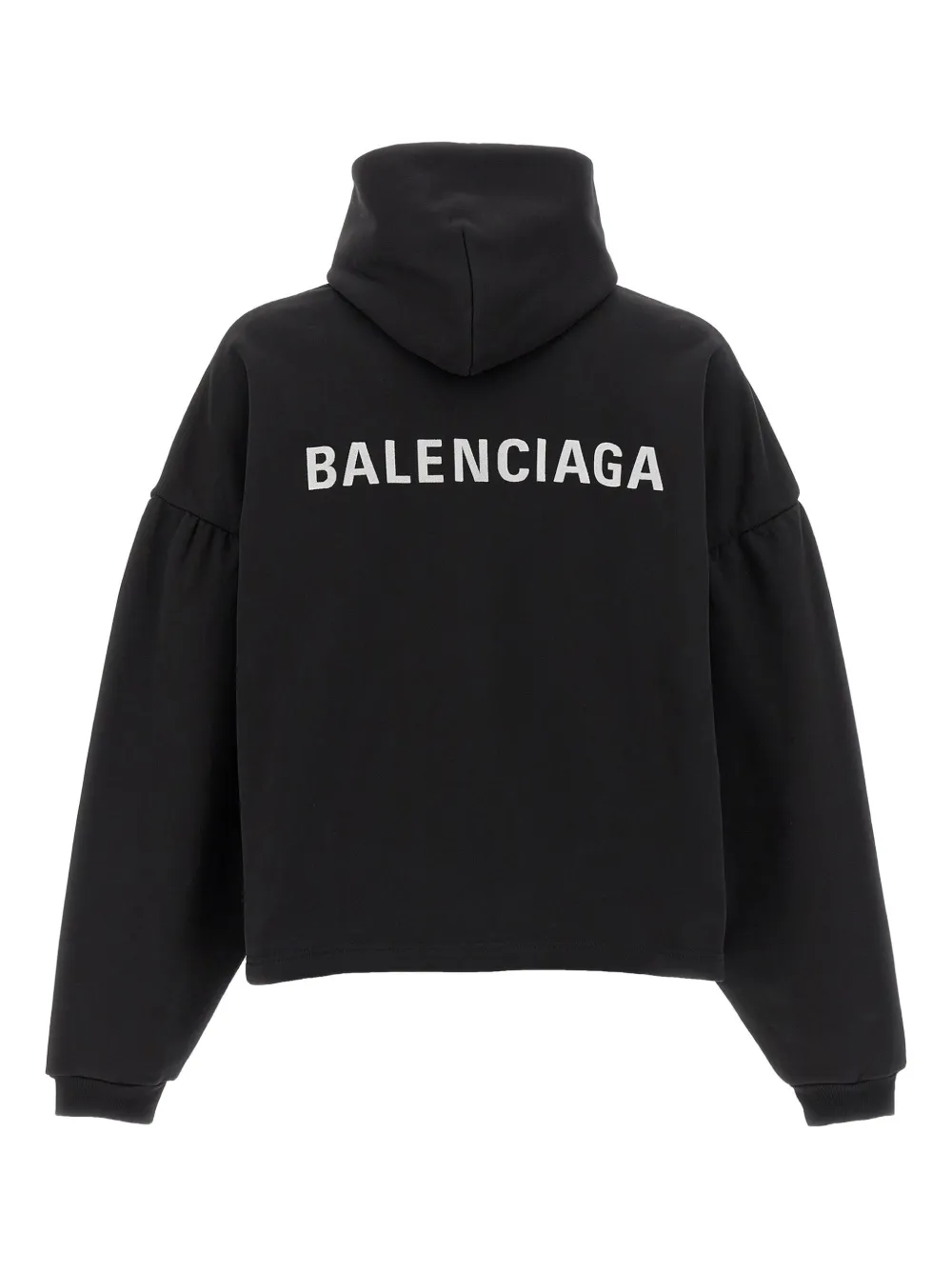 Balenciaga Hoodie met logo Zwart
