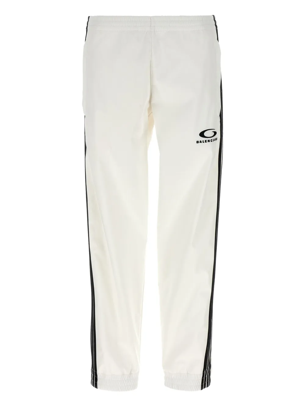 Balenciaga Trainingsbroek met geborduurd logo Wit