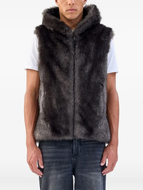 Unreal Fur faux-fur hooded jacket