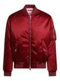 Gucci satin bomber jacket - Red