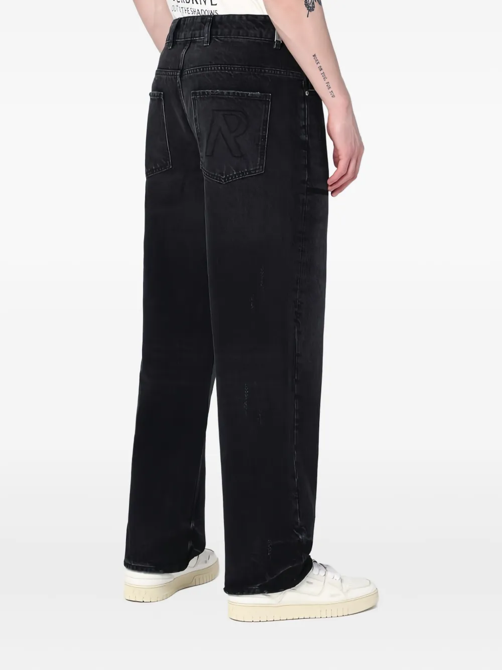 Represent Jeans met cargo zak Zwart