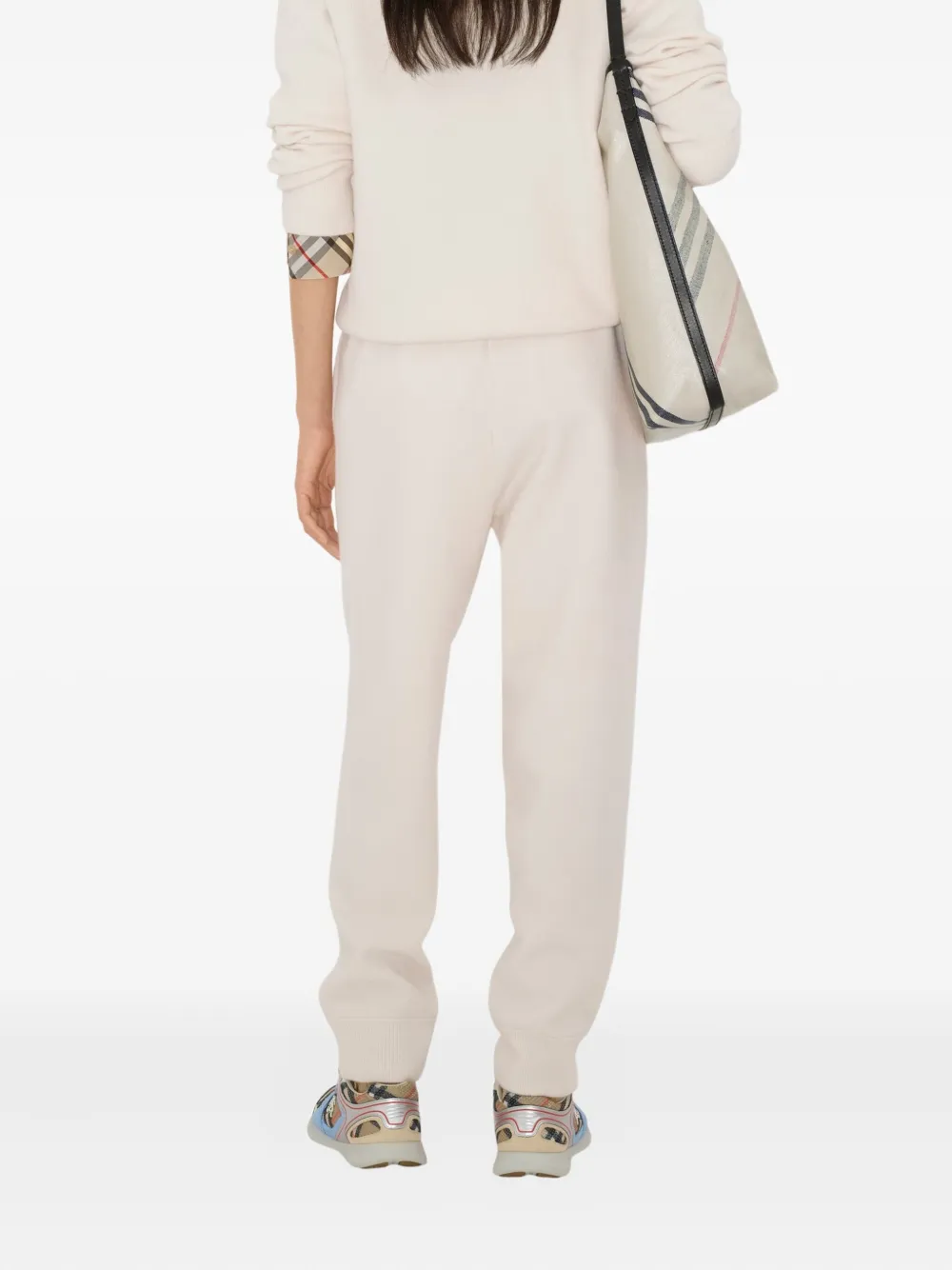Burberry Trainingsbroek van wolblend Beige