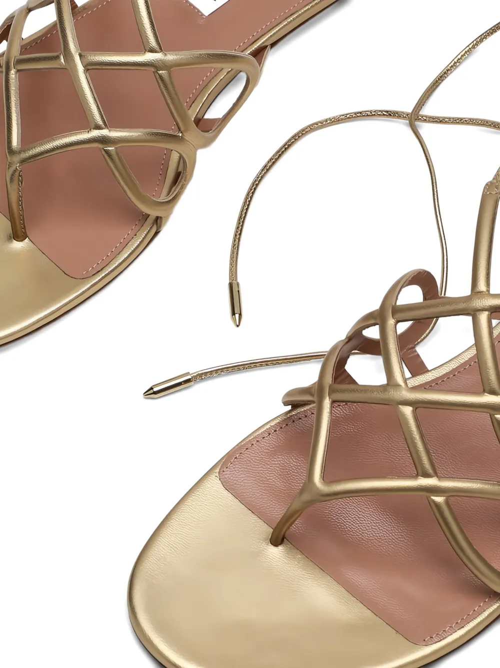 Aquazzura Infinito flat sandals SOG