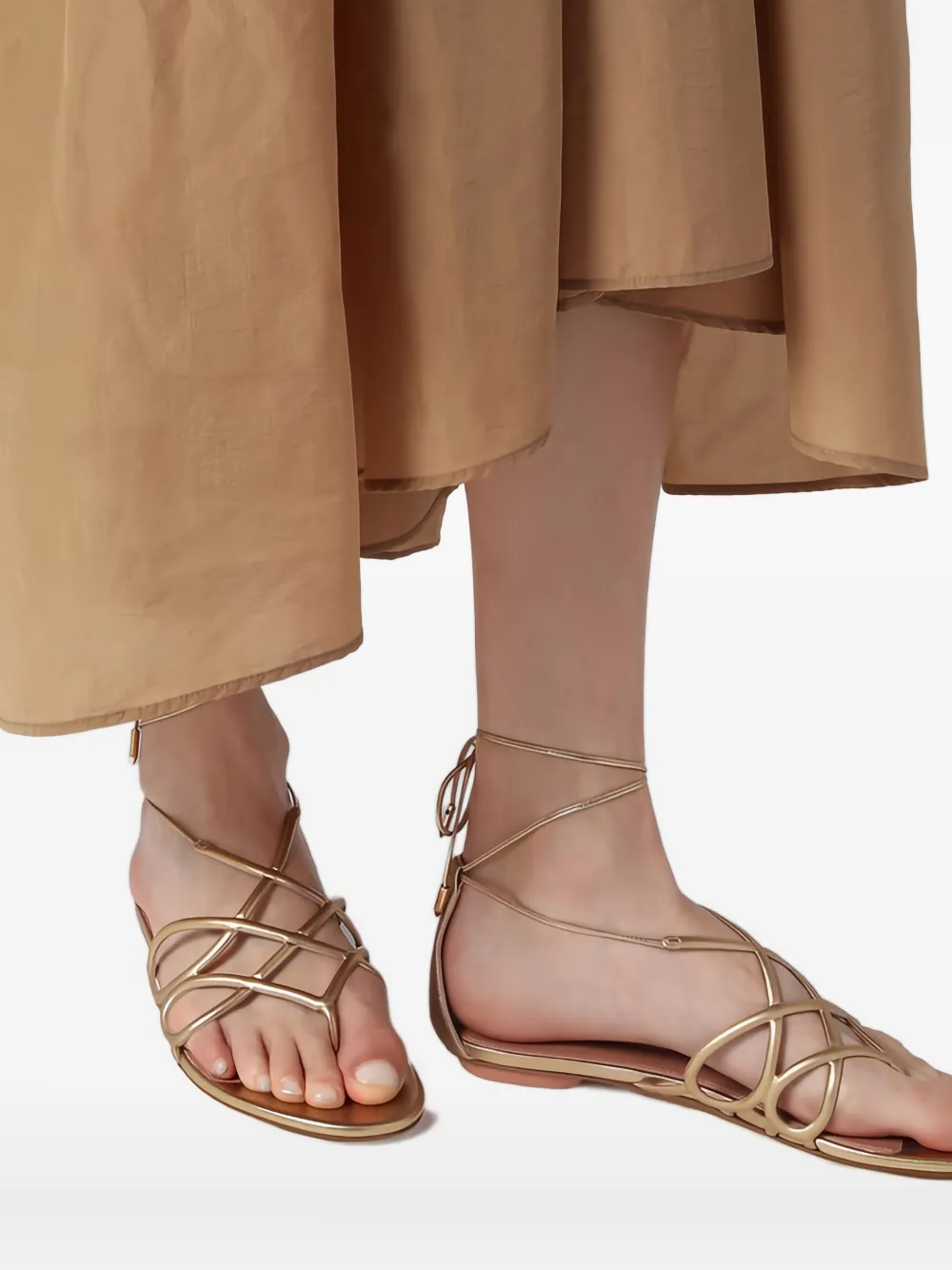 Aquazzura Infinito flat sandals SOG