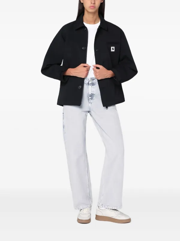 Carhartt WIP ボタン ジャケット | ブラック | FARFETCH JP