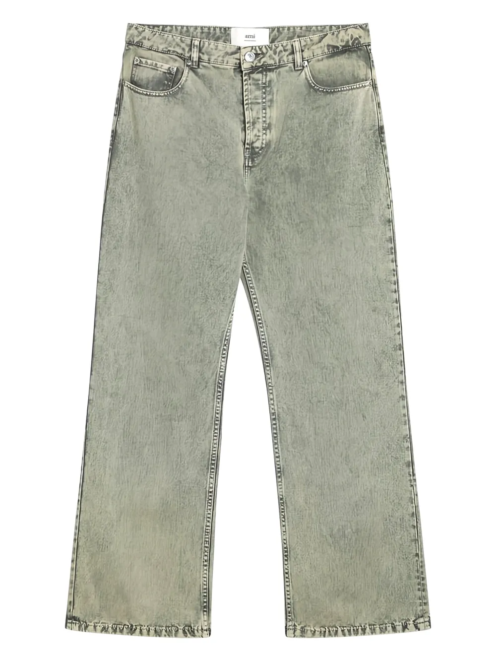 AMI Paris faded jeans - グリーン AMI Paris faded jeans - グリーン