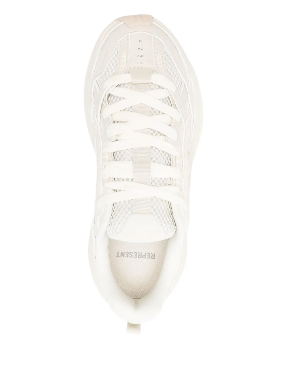 Represent mesh-panel sneakers Neutrals