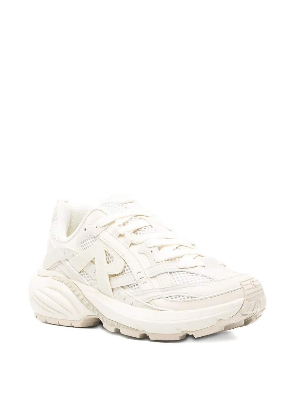Represent mesh-panel sneakers Neutrals