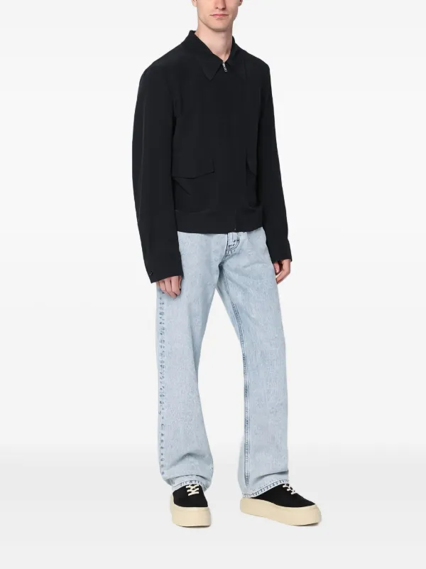 margiela ジップシャツ シャツジャケット 新品 定価152900円 メゾンマルジェラ 22ss 春夏 ジップ シャツ