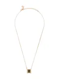 Christian Dior Pre-Owned 1980-1990s Dior Logo necklace - Gold