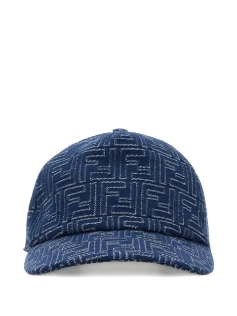 FENDI FF-motif baseball cap
