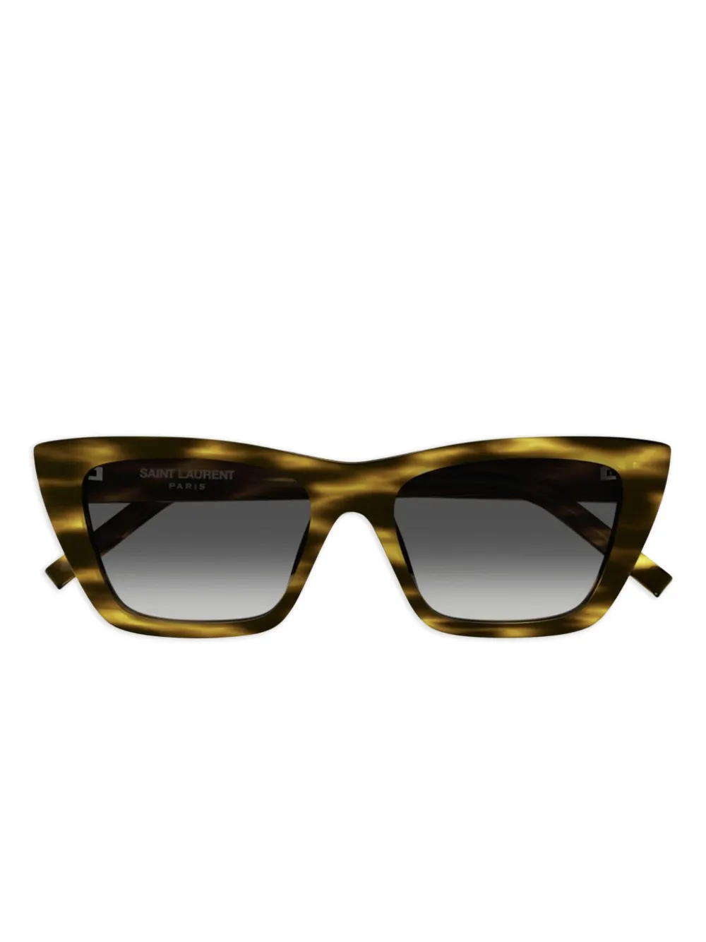 Saint Laurent Eyewear Occhiali da sole cat-eye - Marrone