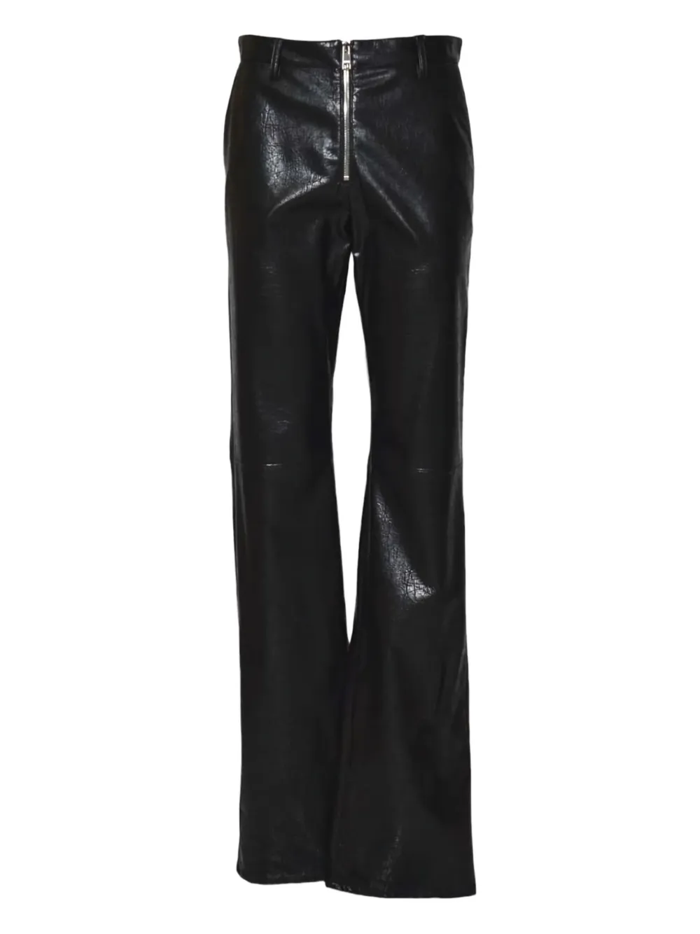 MSGM zip-fastening trousers | Black | Image 1