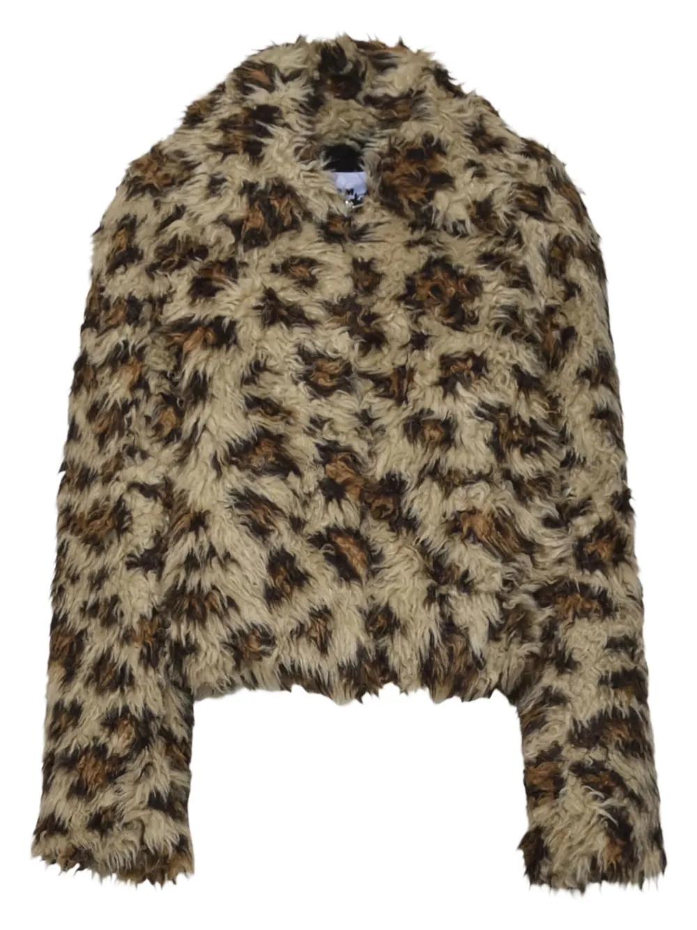 MSGM leopard-print jacket | Brown | Image 1