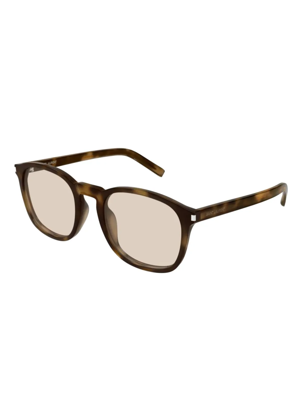 Saint Laurent Eyewear SL 818 zonnebril met schildpadschild-design - Bruin