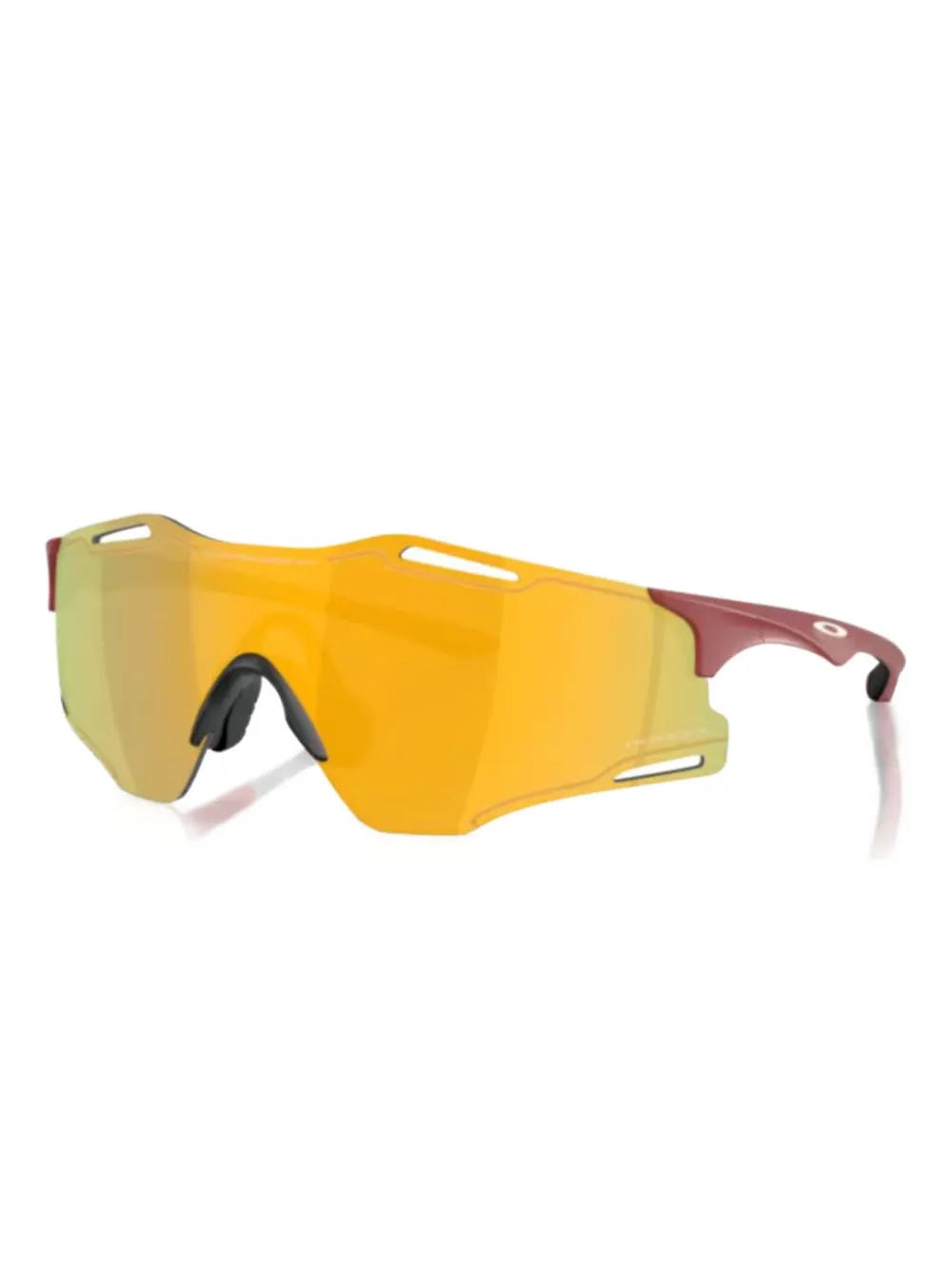 Oakley shield-frame sunglasses - Rosso