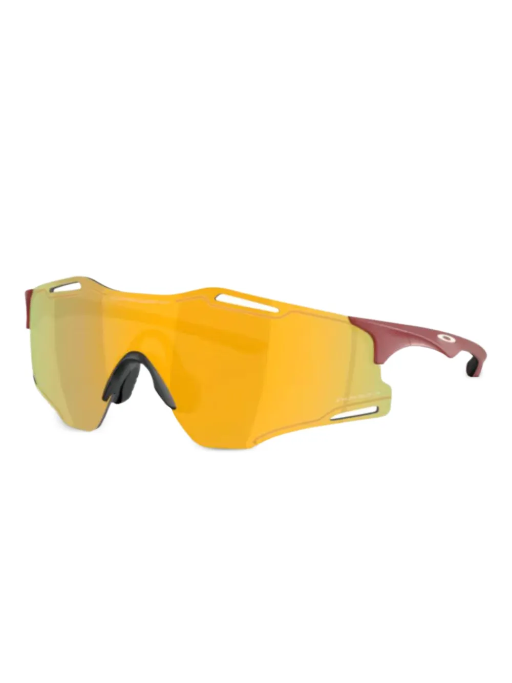 Oakley shield-frame sunglasses Rood