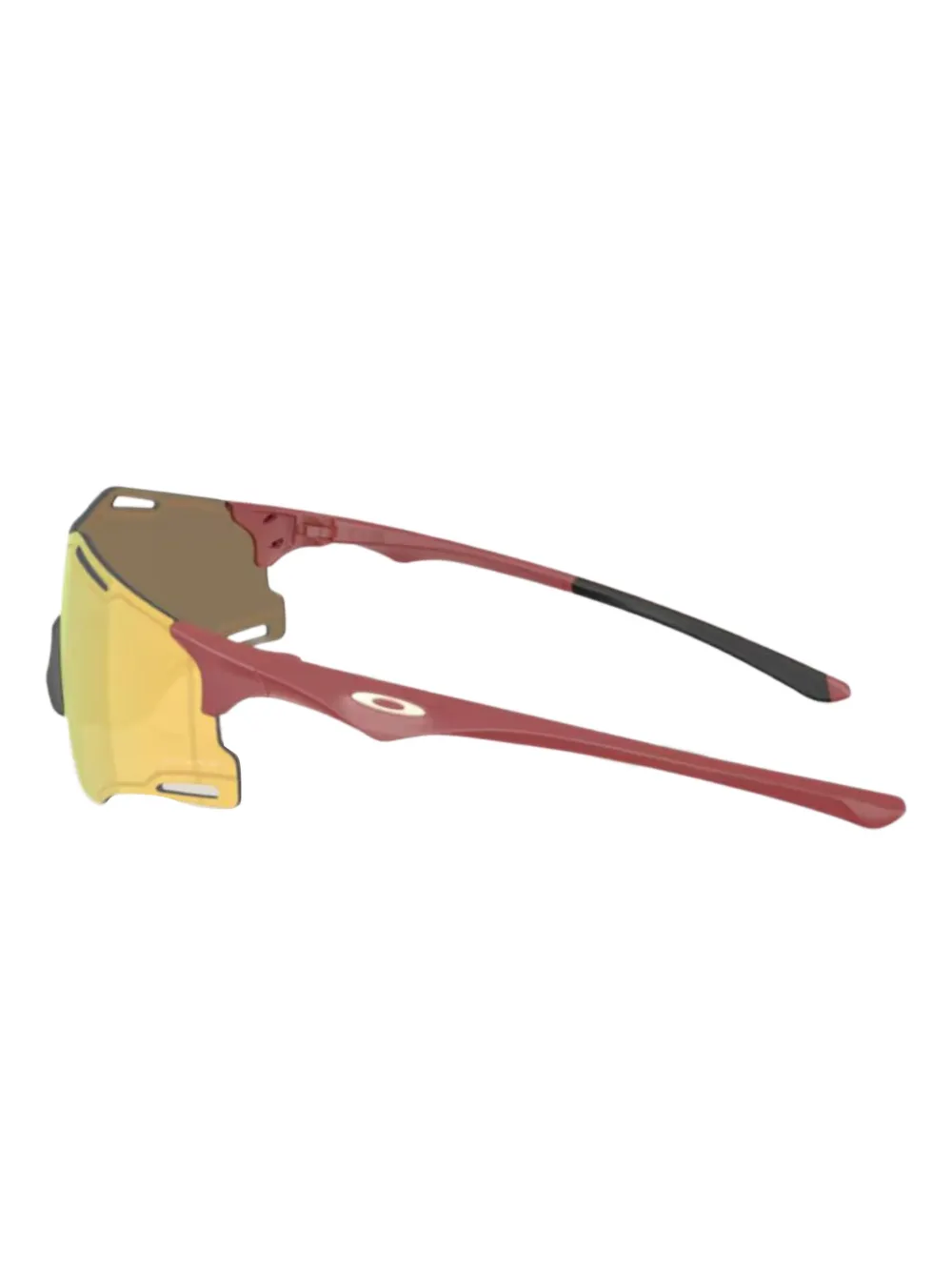 Oakley Zonnebril met schild montuur - Rood