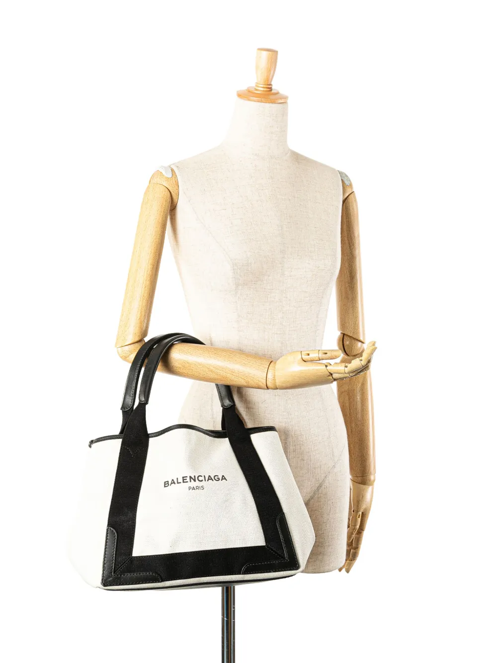 Balenciaga Pre-Owned 2010-2024 Canvas Navy Cabas S tote bag | Pre-Owned | Image 2