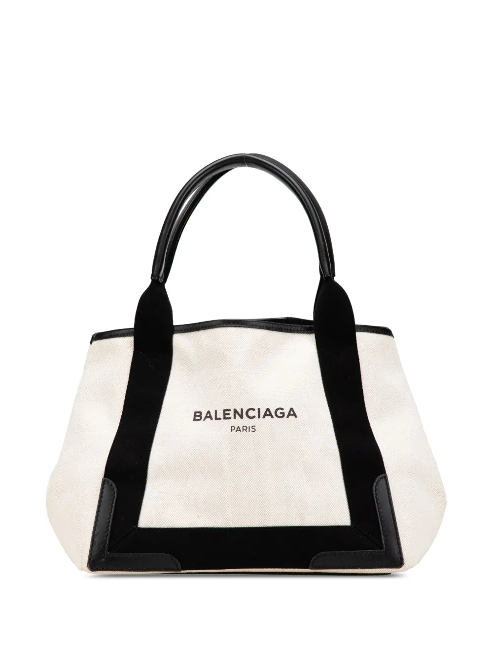 Balenciaga Pre-Owned 2010-2024 Canvas Navy Cabas S tote bag | Black | Image 1