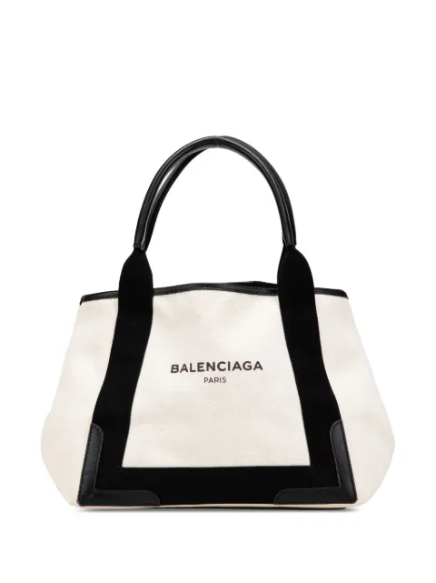 Balenciaga Pre-Owned 2010-2024 Canvas Navy Cabas S tote bag