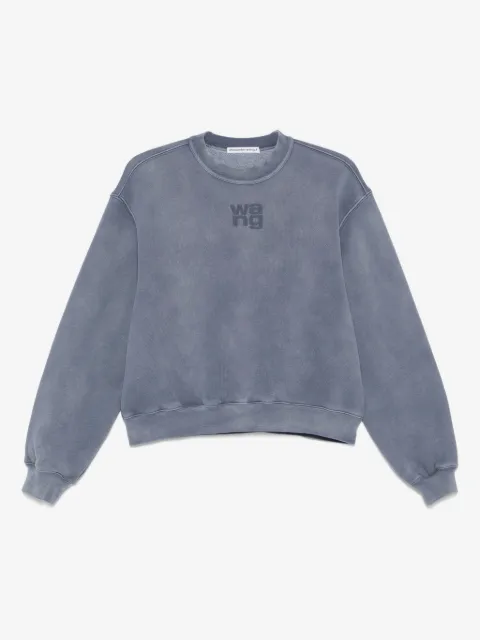 Alexander Wang logo-embossed sweatshirt