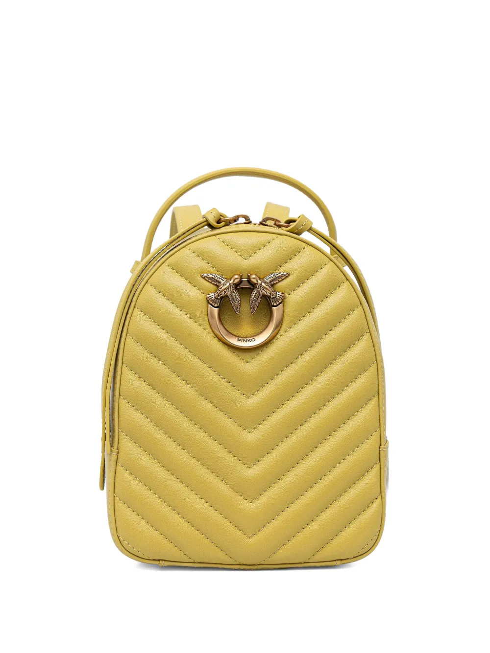 Love Birds quilted backpack