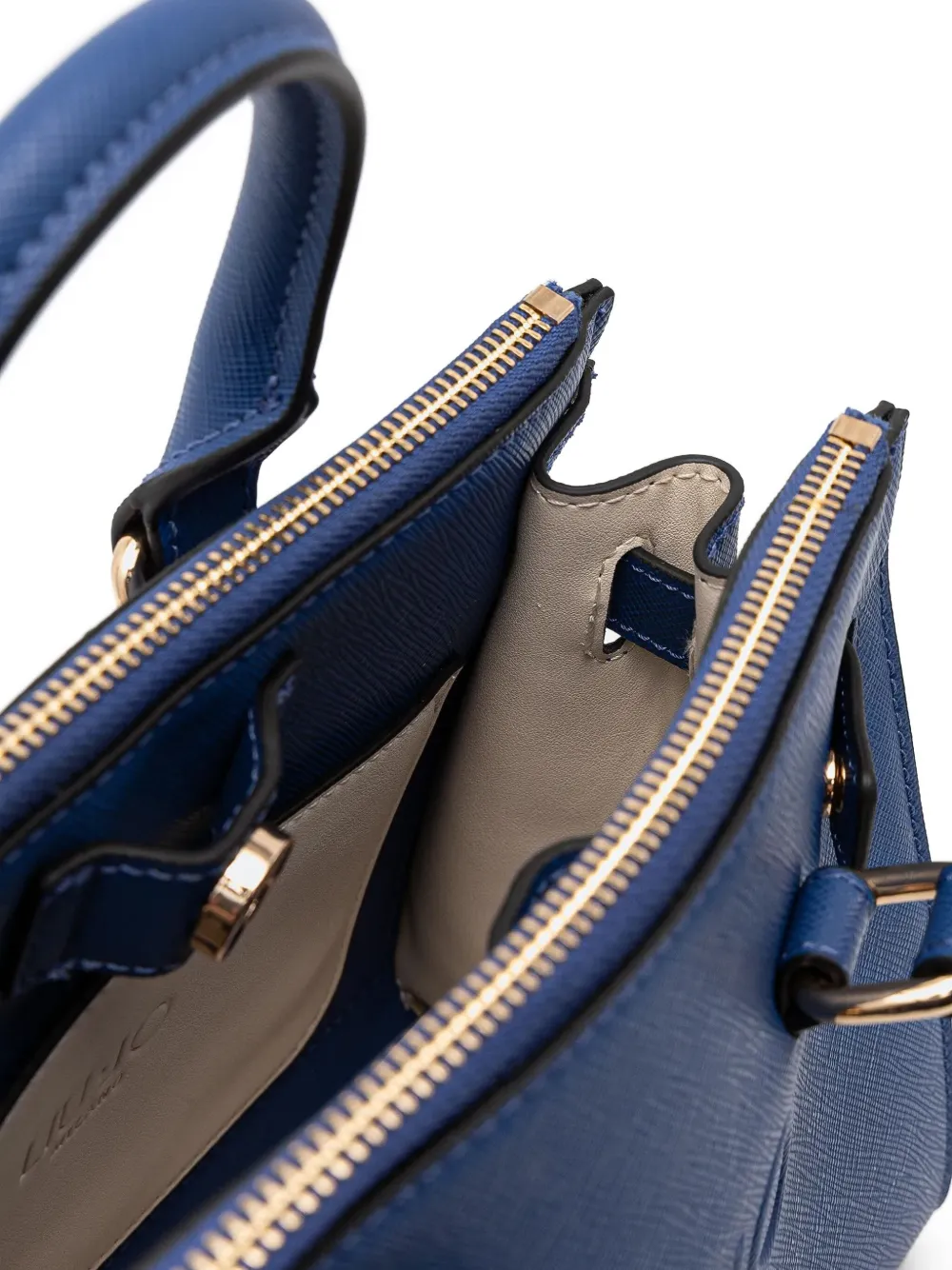 LIU JO Shopper met logo-reliëf Blauw