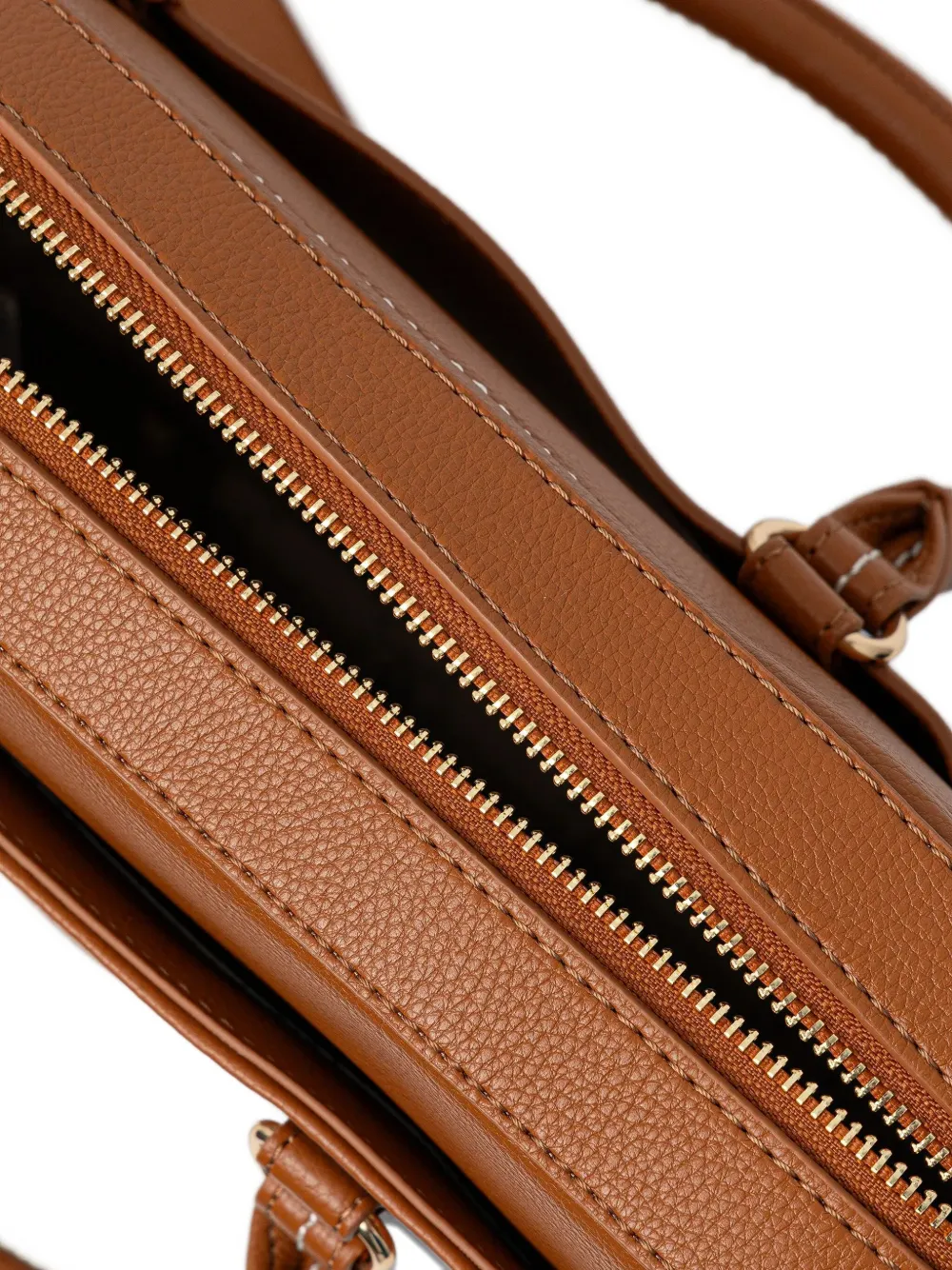 LIU JO top-handles stitched-detail laptop bag Bruin