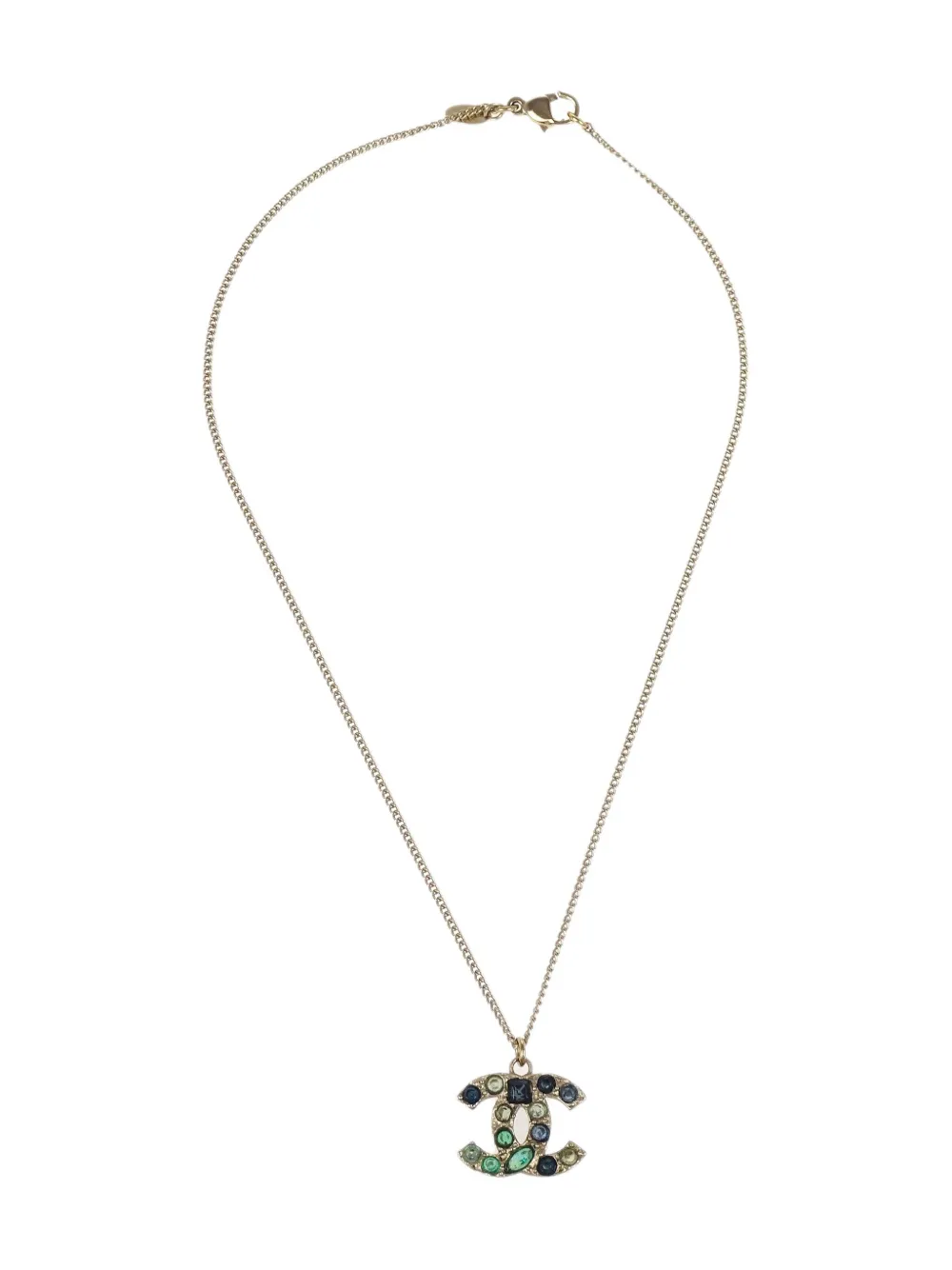 CHANEL Pre-Owned 2007 CC Chain necklace | Gold | Image 1