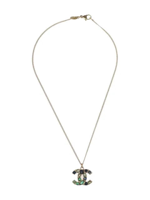 CHANEL Pre-Owned قلادة 'CC تشاين' 2007