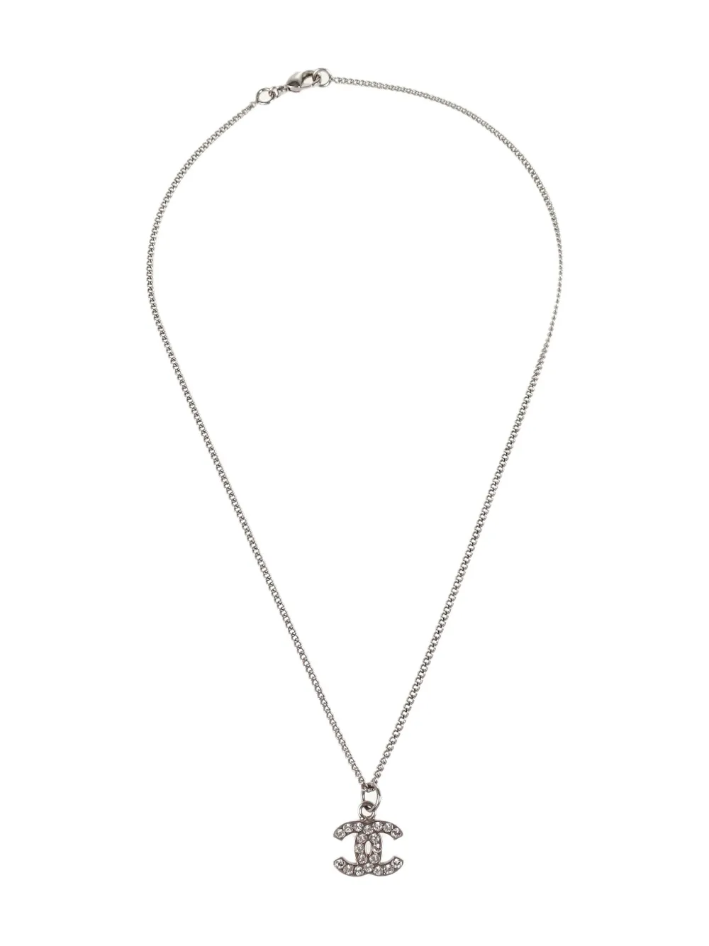 CHANEL Pre-Owned 2009 ココマーク ネックレス - シルバートーン CHANEL Pre-Owned 2009 ココマーク ネックレス - シルバートーン