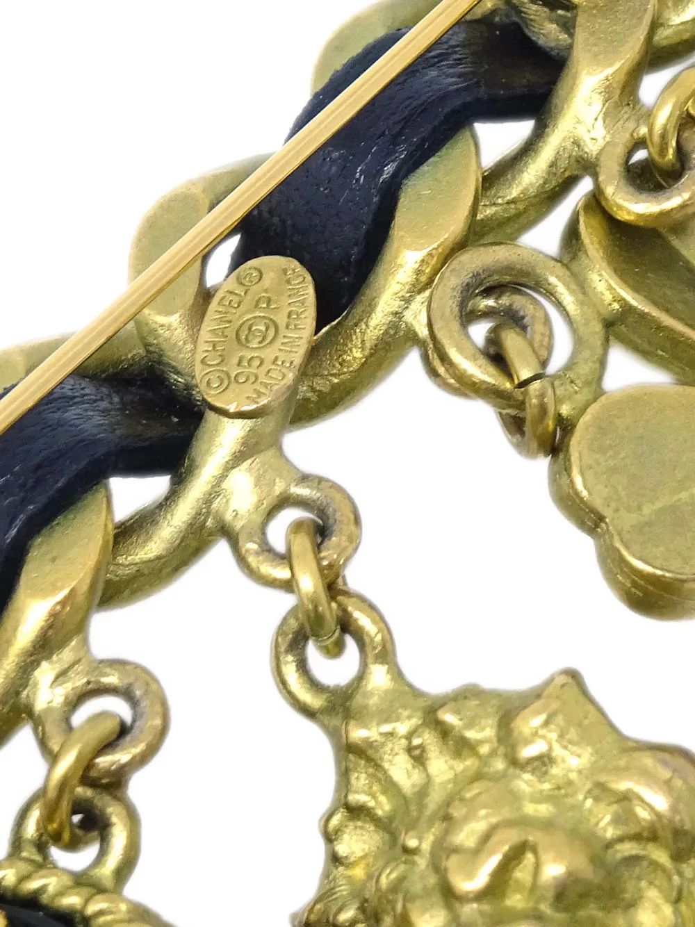 Pre-owned Chanel 1995 Icon Brooch Pin