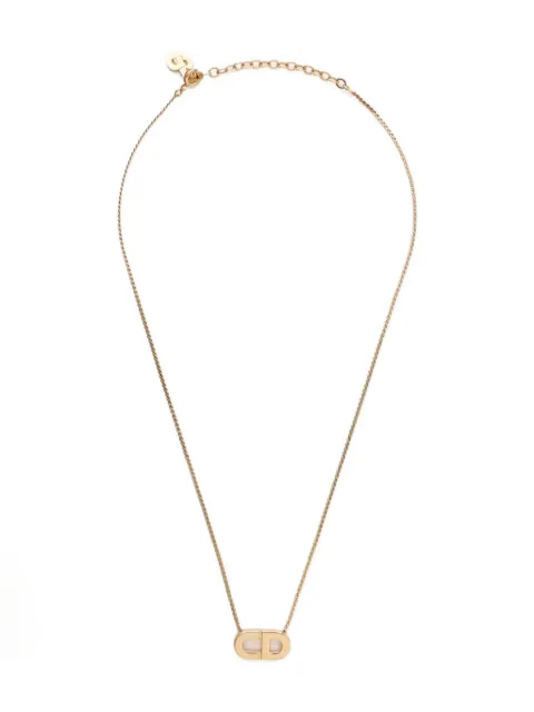 Christian Dior Pre-Owned 1980-1990s CD-logo necklace