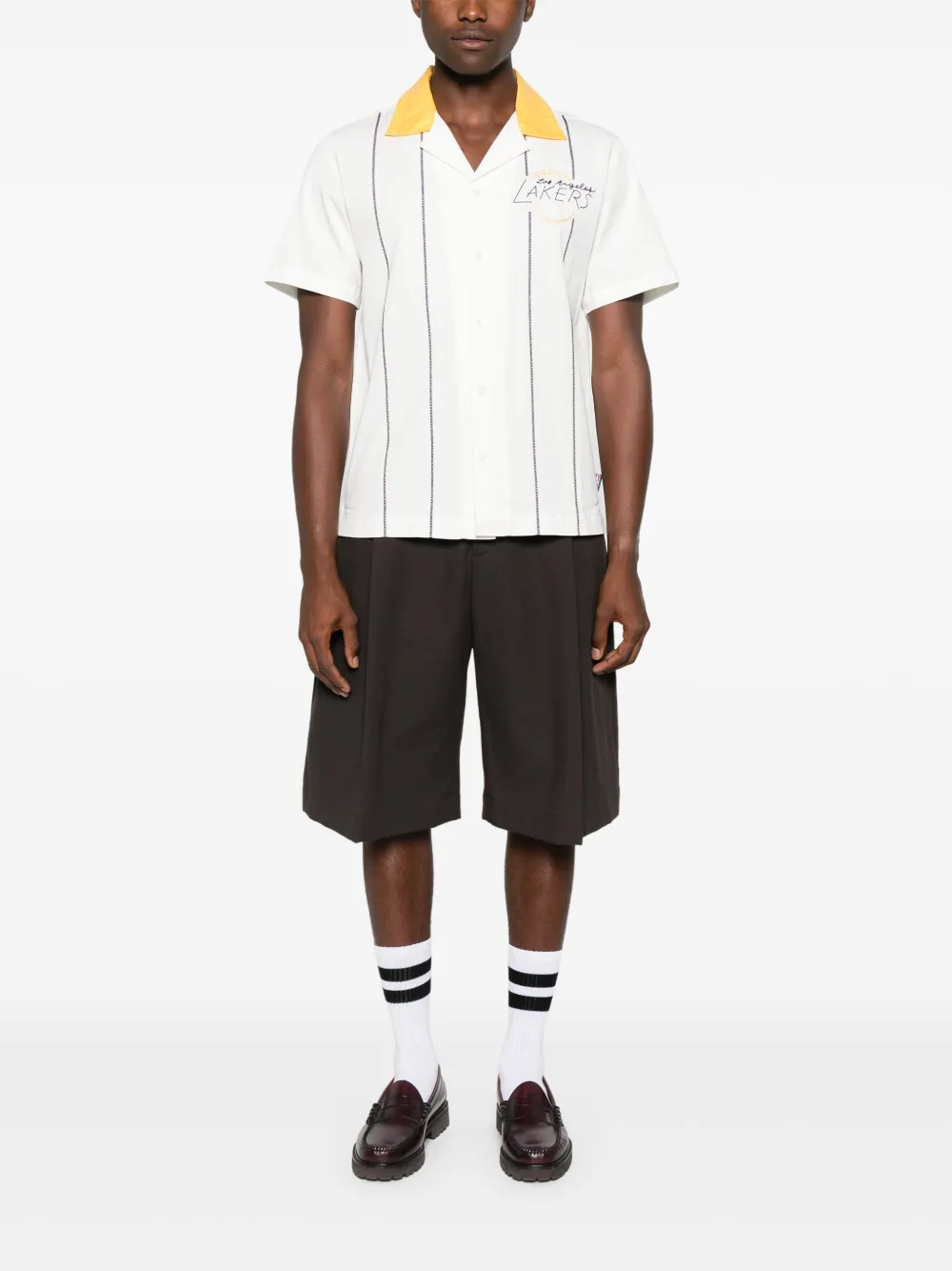 Maison Labiche x NBA Los Angeles Lakers shirt - Wit