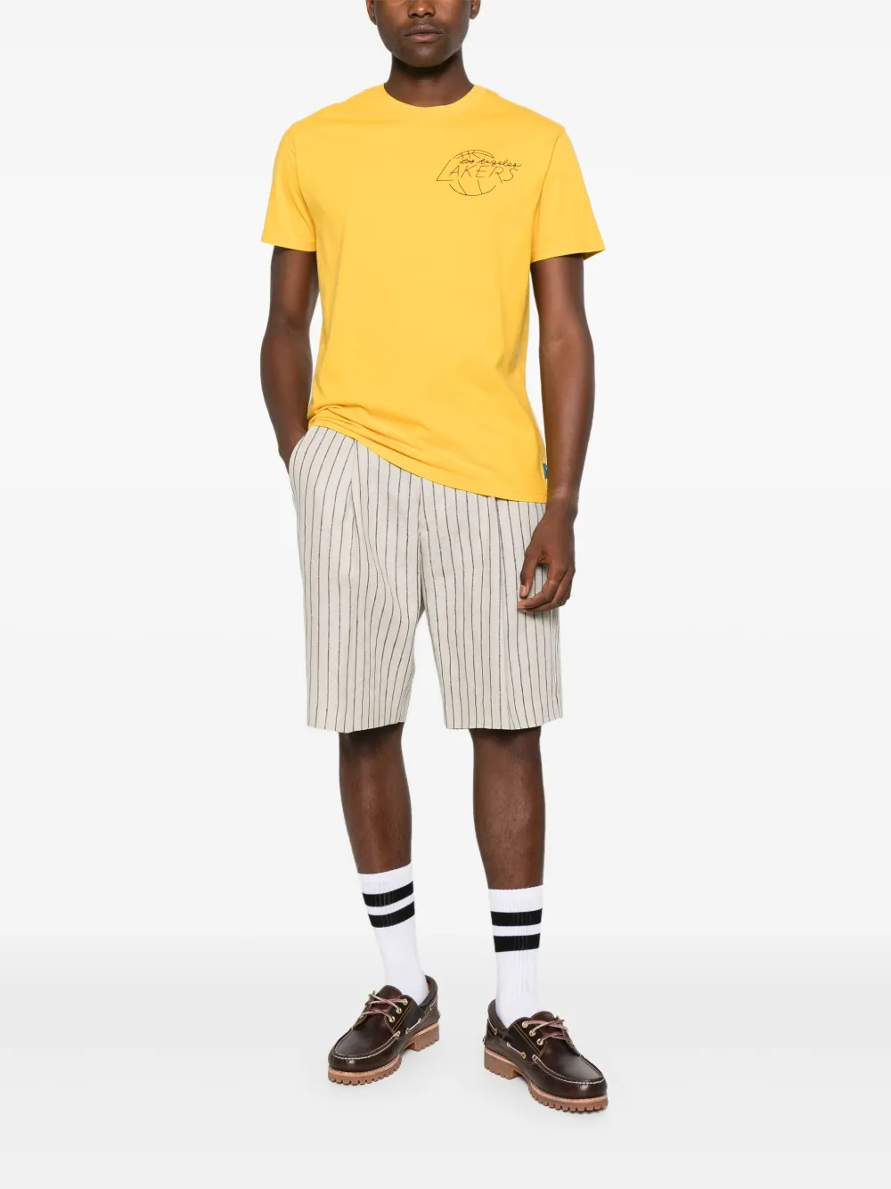 Maison Labiche x NBA Los Angeles Lakers T-shirt - Geel