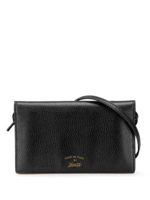 Gucci Pre-Owned bolsa crossbody Dollar Swing de piel de becerro 2000-2015