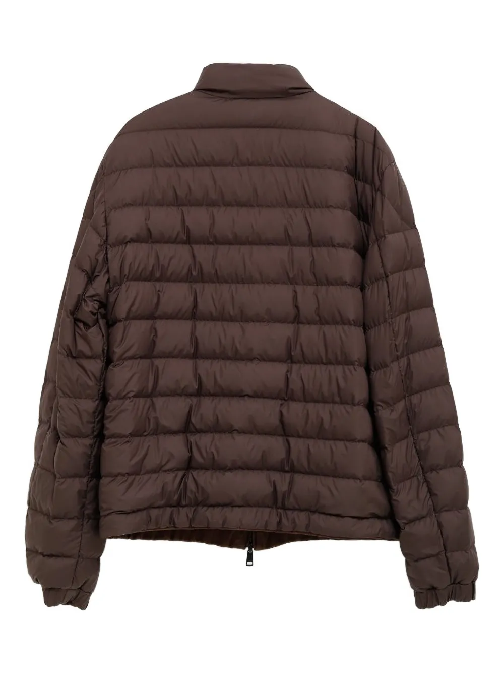 Moncler suede jacket Bruin