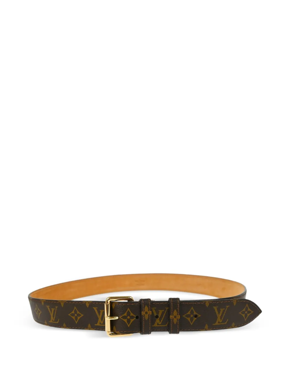Louis Vuitton Pre-Owned 2007 monogram belt | Brown | Image 1