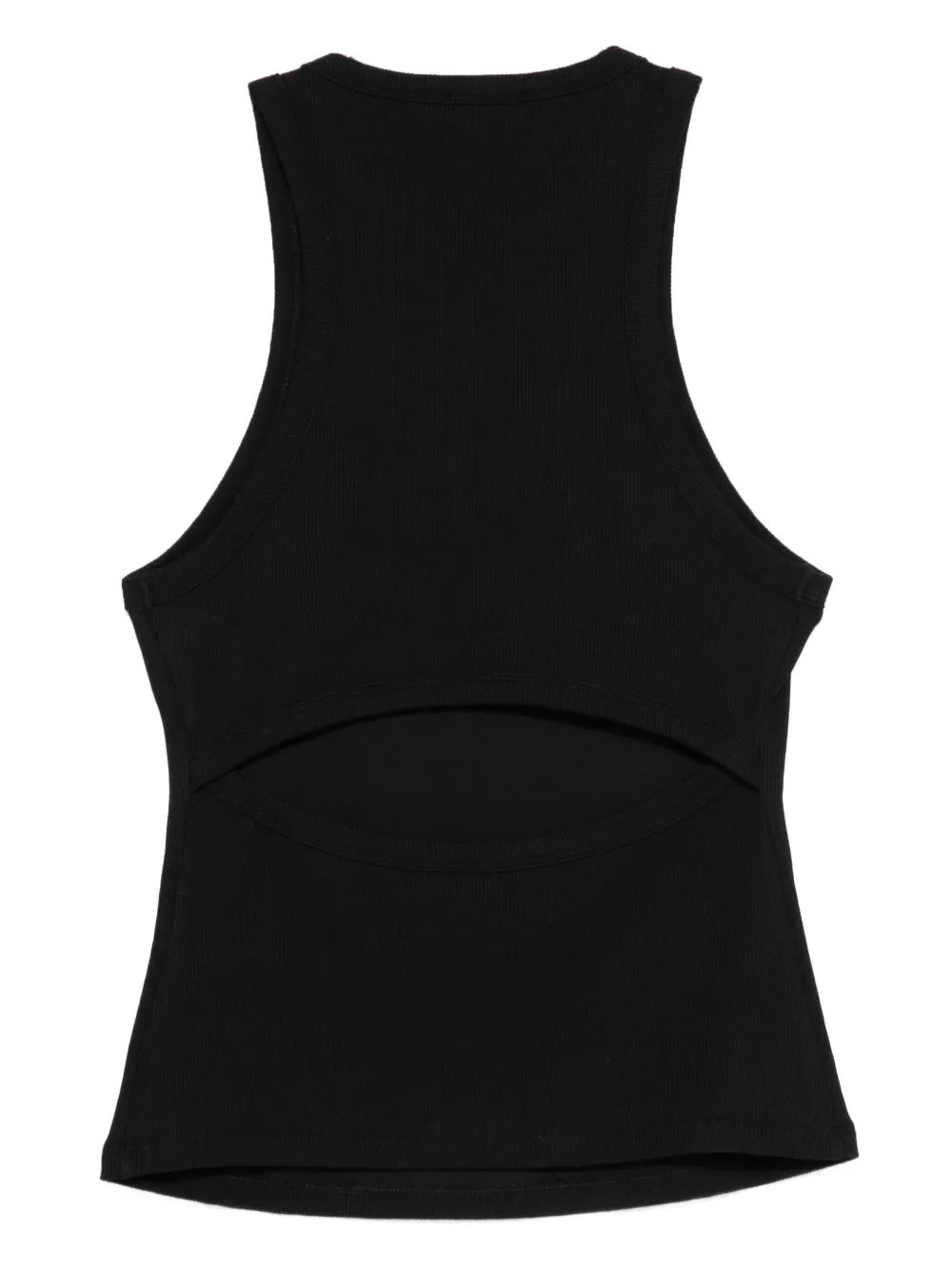 Patrizia Pepe Top met uitgesneden detail Zwart