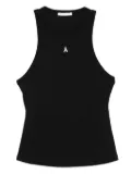 Patrizia Pepe cut out-detail top - Black