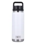 YETI handle-top bottle - White