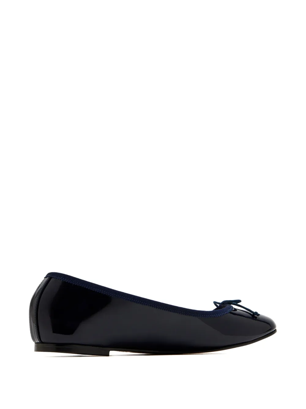 House Of Ballerinas Charlotte Bow-detail Ballet Flats In Black