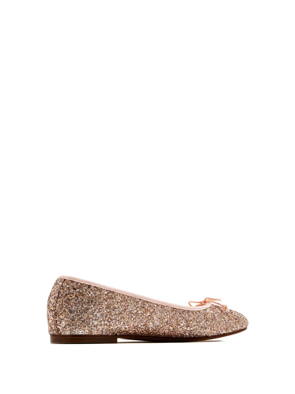 HOUSE OF BALLERINAS Ballerina's met glitters en strikdetail Beige